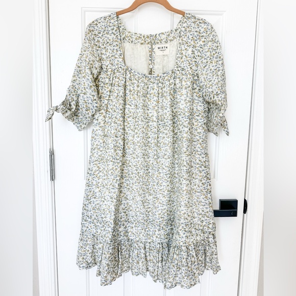 Mirth Women’s Pueblo Short Dress - Sandstone Coral / Size Small - Picture 3 of 14